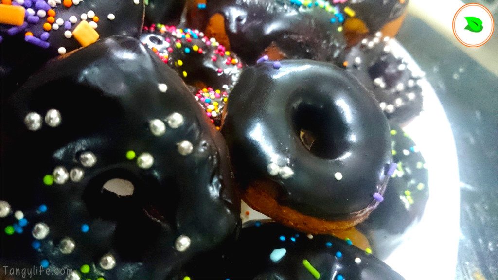 chocolate glazed donuts final tangylife