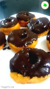 chocolate glazed donuts making tangylife