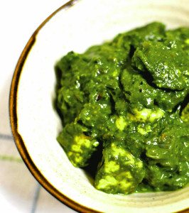 palak paneer recipe organic spinach curry with indian cheese top tangylife