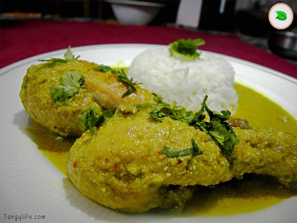 posto chicken recipe bengali chicken in poppy seed gravy with rice