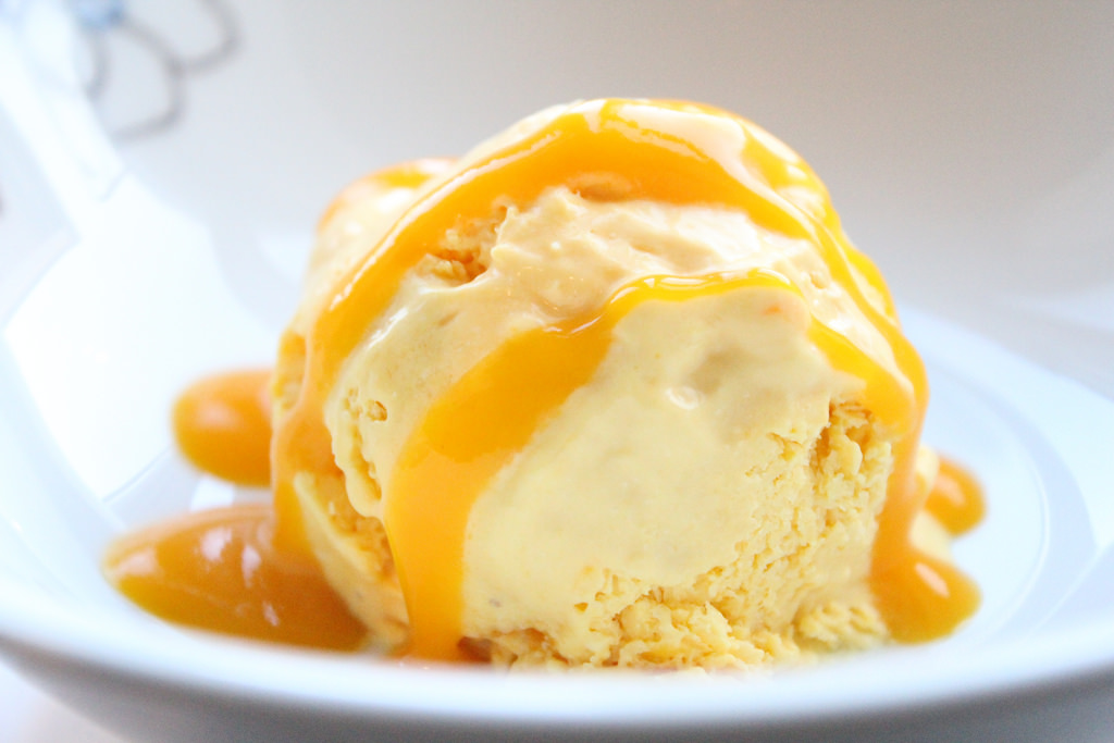 homemade mango ice cream - tangylife