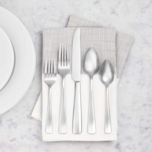 Amazonbasics stainless steel flatware review