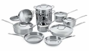 Cuisinart stainless steel cookware set review