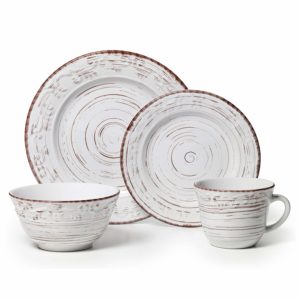 Pfaltzgraff Trellis White Dinnerware Set Review tangylife