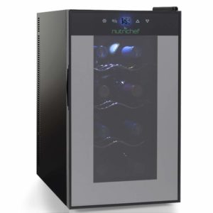 Nutrichef-8-Bottle-Thermoelectric-Wine-Cooler-Refrigerator