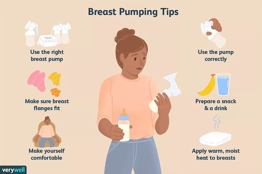 pumping breast milk tips